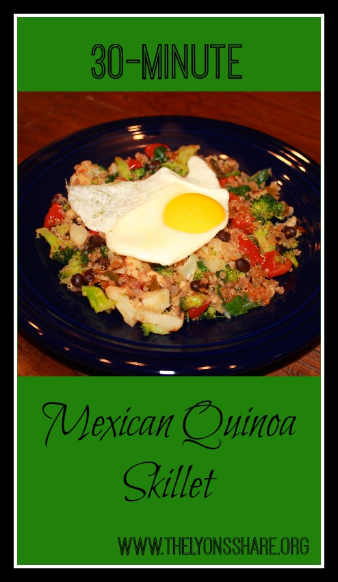 30-Minute Mexican Quinoa Skillet